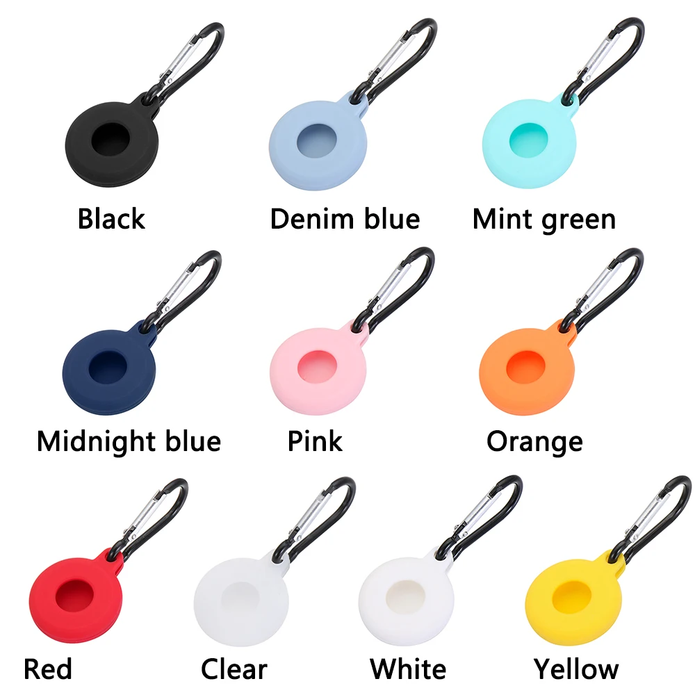 Noir, 2PC 2PC /Étui de Protection pour Airtags Bluetooth Tracker Finder Cover Key Finder Locator Alarme GPS Two-Way Alarm Finder Device Pet Smart Lost Tracker des Applications//2PC//