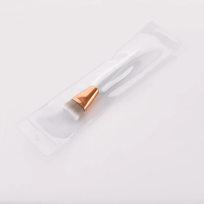 Профессиональный набор кистей для макияжа Мягкая синтетическая головка кисточки с деревянной ручкой вентилятор плоская кисть Набор для женщин кисть для теней - Handle Color: 06
