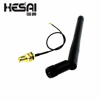 1 zestaw 8266 ESP ESP8266 seryjny WIFI bezprzewodowy moduł aparatu nadawczo-odbiorczego MT7681 3DBI zysk anteny