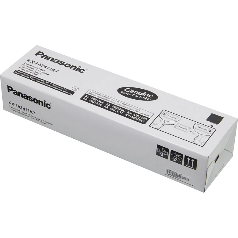 Картридж PANASONIC KX-FAT411A7, черный