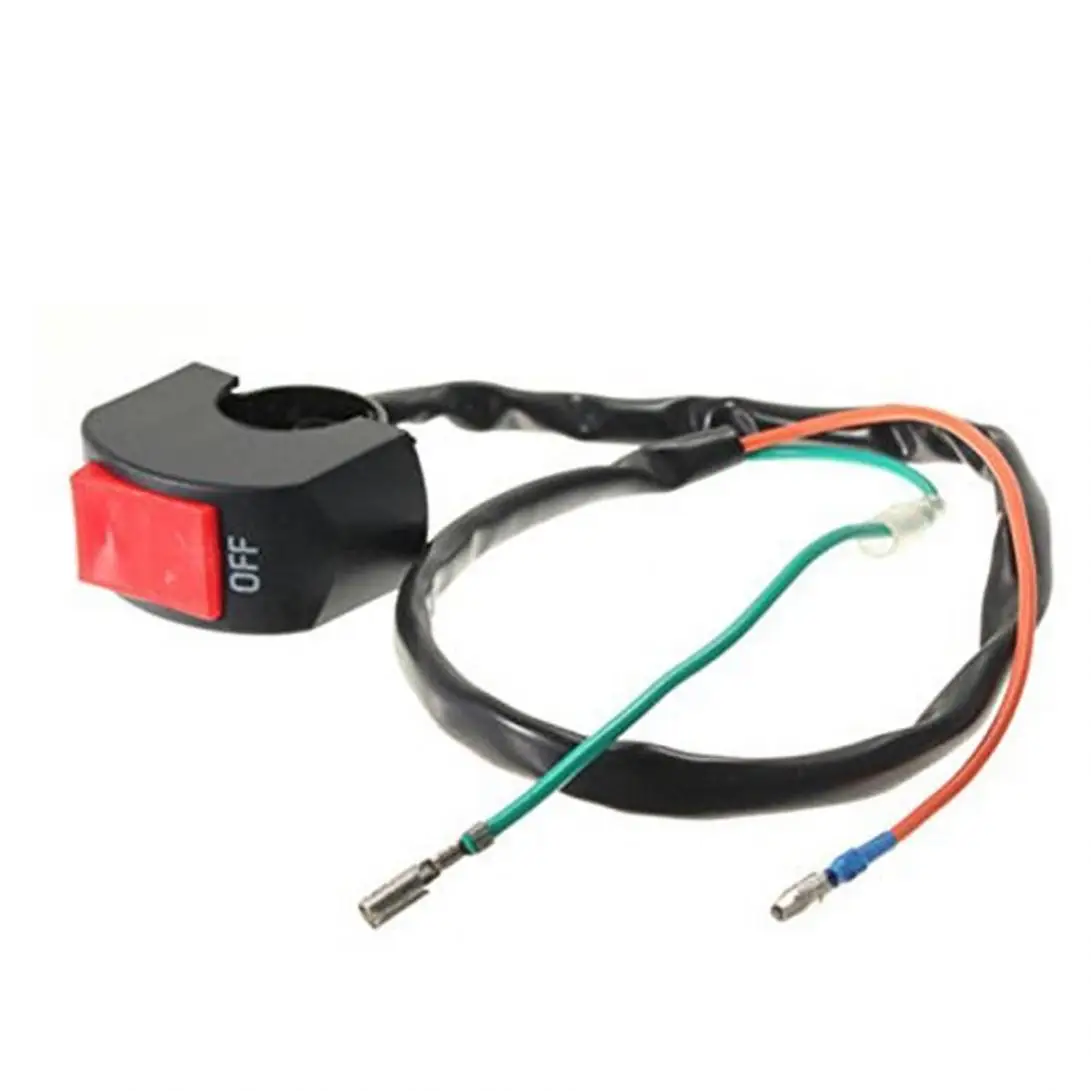 

Motorcycle 7/8 Inch Universal Handlebar Mounting Switch DC 12V for Motorbike Fog Lamp Head Light Electrical System