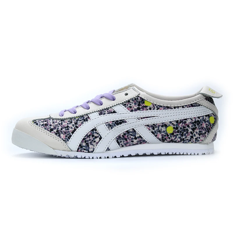 Оригинальные Onitsuka Tiger нейтральные спортивные кроссовки удобные дышащие для отдыха мужская и женская обувь с принтом