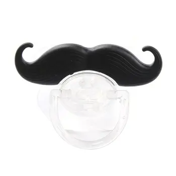 

1 Pcs Baby Funny Silicone Pacifier Strange Coyote Beard Series Food Grade Silicone Prevent Crying Pacifiers