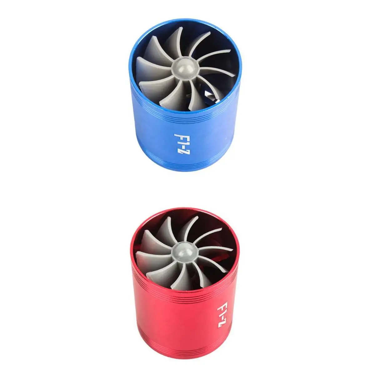 2 Pieces Universal Car Turbo Charger Super Charger Turbo Easy installation