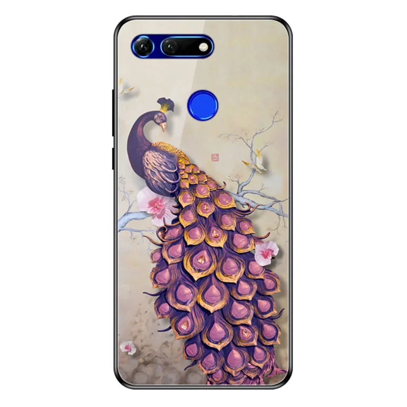 Geruide для huawei honor v 20 чехол, закаленное стекло honor v 20 чехол cubierta para Для huawei honor v 20 v 20 чехол