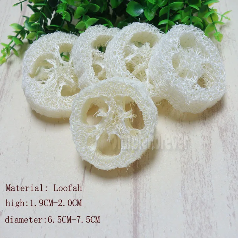Natural Loofah Luffa Loofa Slices Handmade Customize Loofah Soap Tools