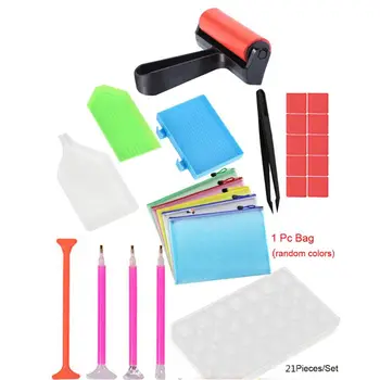 

21 Pieces 5D Diamonds Painting Cross Stitch Tools and Accessories Kits