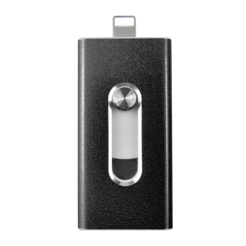 Y02-USB2.0-Black OTG 3 в 1 USB флэш-накопитель type-C и Micro USB 128 Гб 64 Гб 32 Гб 16 Гб флешки Двусторонняя Флешка для iPhone/iPad/IOS/Android/PC USB C ФЛЕШКА - Цвет: Y02-USB2.0-Black