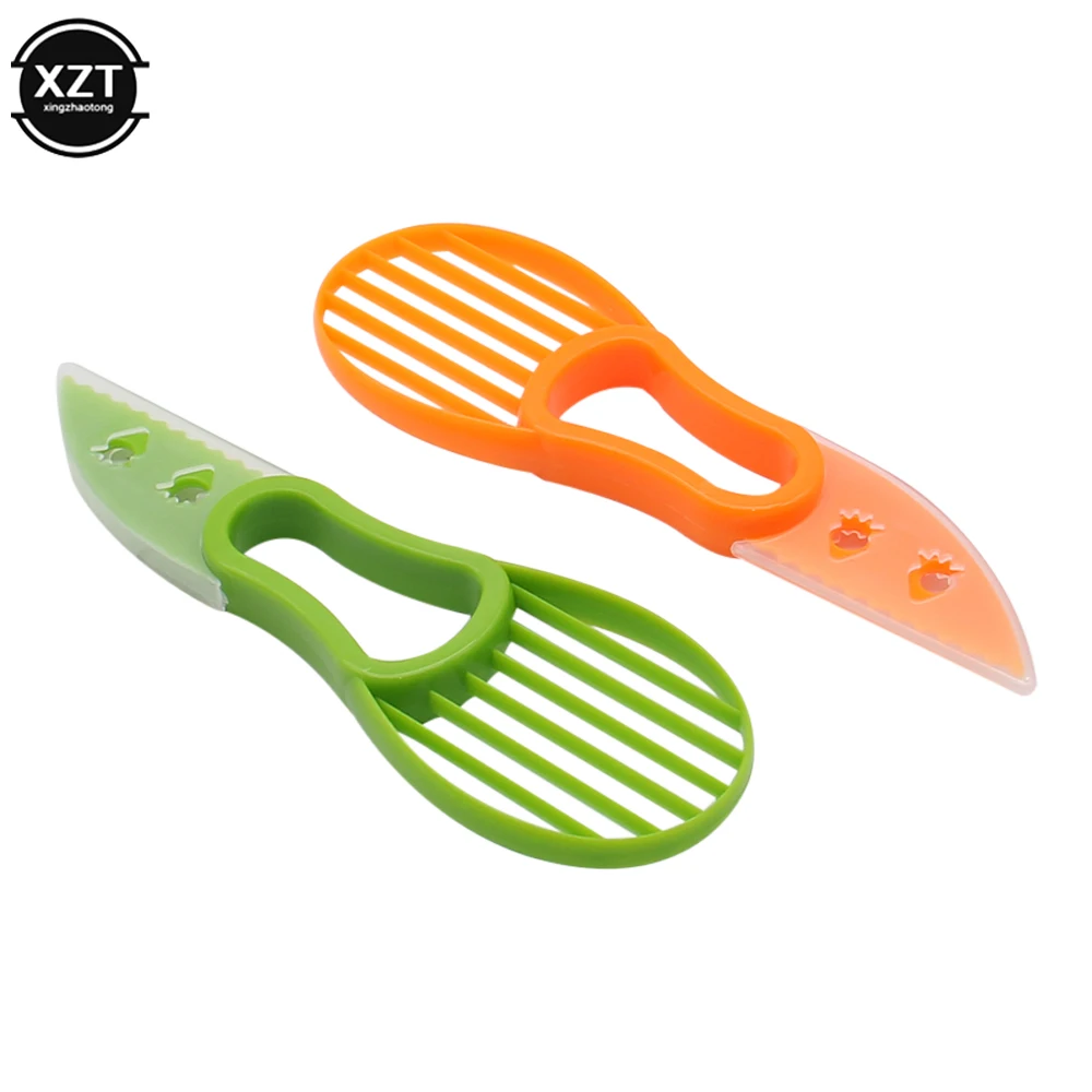 3 in 1 Avocado Cutter Plastic Knife Peeler Pitaya Kiwi Berry Fruit Avocado Slicer Pulp Flesh Separator Kitchen Tools 4 3 in 1 Avocado Cutter Plastic Knife Peeler Pitaya Kiwi Berry Fruit Avocado Slicer Pulp Flesh Separator Kitchen Tools 4