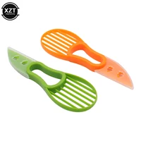 3 in 1 Avocado Cutter Plastic Knife Peeler Pitaya Kiwi Berry Fruit Avocado Slicer Pulp Flesh Separator Kitchen Tools 4