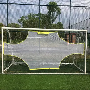 

Football Net Match Field Outdoor Ball Sports Game Yellow White Polyester Goalkeeper Durable Goal Soccer Ball Net Goal Net