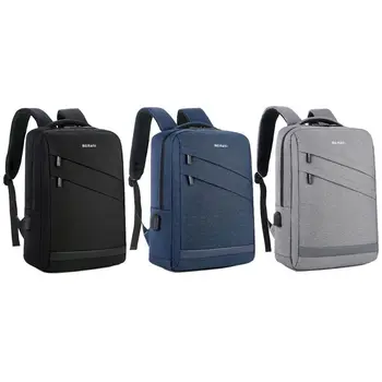 

Men Backpack Waterproof USB Charging 15.6inch Laptop Large Capacity for Travel A69C