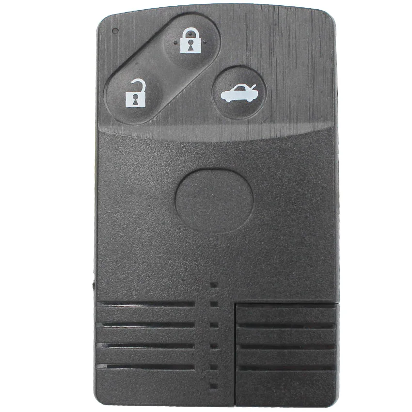 2/2+ 1/3/3+ 1/4 кнопки смарт-карта пульт дистанционного ключа оболочки для Mazda 5 6 CX-7 CX-9 RX8 Miata - Количество кнопок: 3 Button