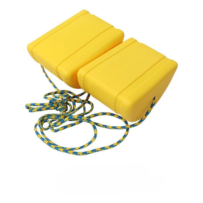 Уличные игрушки сбалансированный шаговый камень детский сад Сенсорное оборудование для обучения детей шагая на ходулях с ручками - Цвет: Yellow 2