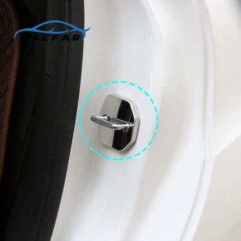 

Stainless Steel Door Lock Cover Car Accessories Auto Door Buckle Protection Cover Trim for Ford Kuga Escape Focus Fiesta Mondeo