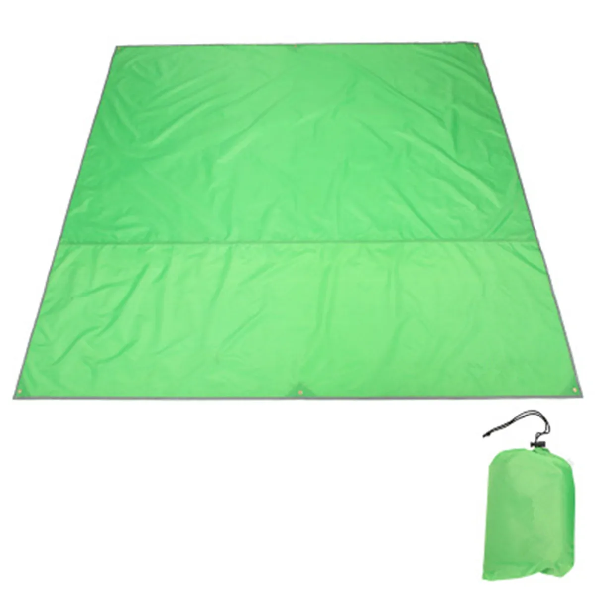 Sun Shelter Tent for Beach Waterproof Outdoor UV Tarp Sun Shade Strandtent Camping Fishing Awning Sunshade Beach Tent Canopy - Цвет: Grass Green