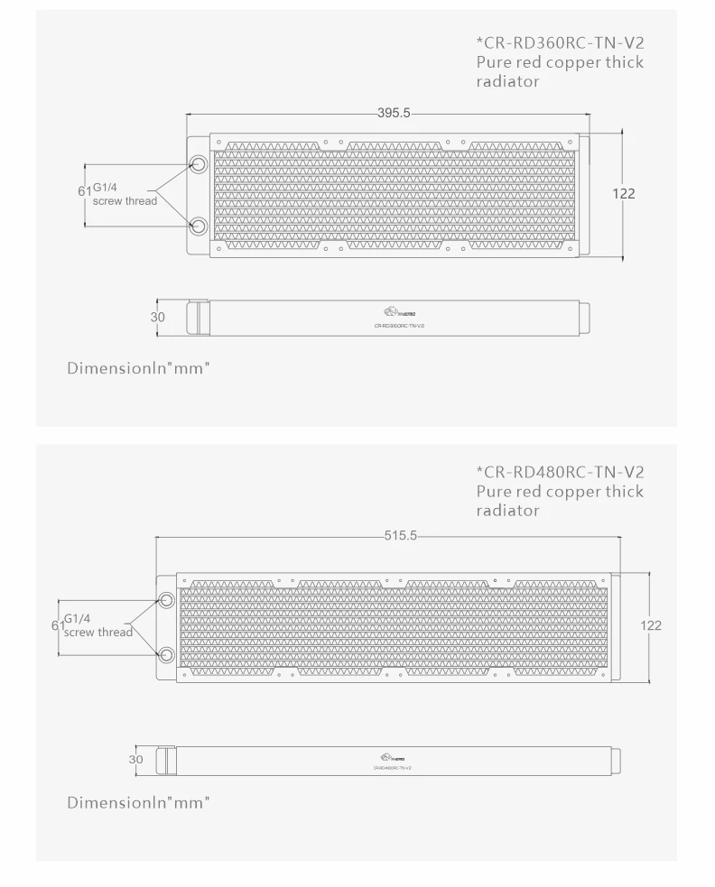 ventilador, 30mm de espessura, G1, 4, 120mm, CR-RD240RC-TN-V2, PC Cooling