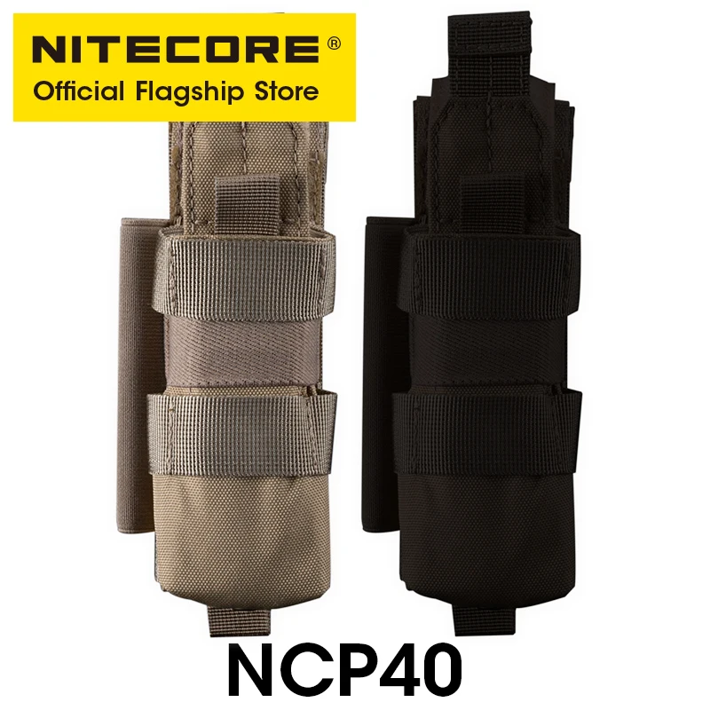 NITECORE NCP40 NCP30 NH208 Tactical Flashlight Holster Molle Belt Waist Military Pack for Outdoor Hunting Lighting Survival predator hunting grounds valkyrie predator pack pc