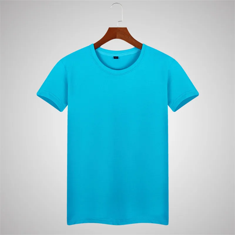 A variety of colors, comfortable and high, short sleeved cotton