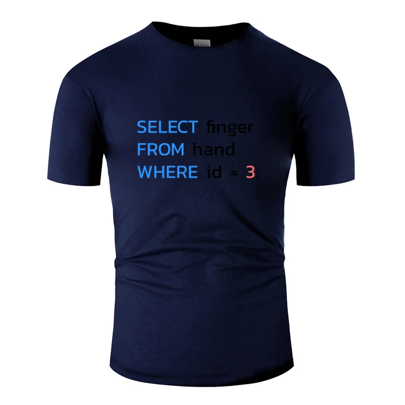 Men-Navy Blue Графическая Базовая забавная футболка для разработки на среднем пальце, Летняя мужская футболка, безумные хлопковые топы в стиле хип-хоп - Цвет: Men-Navy Blue