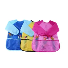 Стиль детская нарисованная одежда фартук детский сад водонепроницаемый изящный художественный нагрудник для рисования многофункциональные фартуки оптом