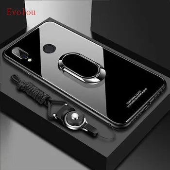 

Stand Ring Magnet Cover For Huawei Honor 20i 10i 9X 8S 9S 8X Max Y5 2019 Case Hard Tempered Glass Protective Back Case