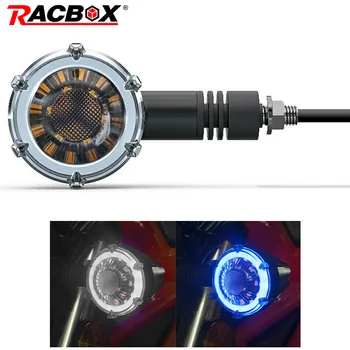 

2x LED Motorcycle decorative Turn Signal Daytime Running Lights Universal Waterproof Warning lamp for kawasaki ninja 12V