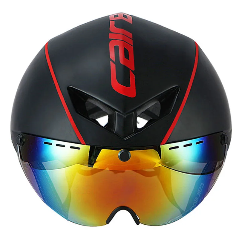 CAIRBULL, новинка, Aero TT, дорожный велосипедный шлем, очки для гонок, велоспорта, спорта, безопасности, шлем в форме велосипеда, велосипедные очки, шлем