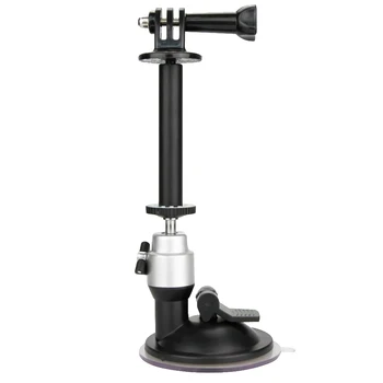 

ABS Adjustable 360 Degree Rotating Car Bracket Suction Cup Action Camera Durable Glass Mount Extension Stable For DJI OSMO