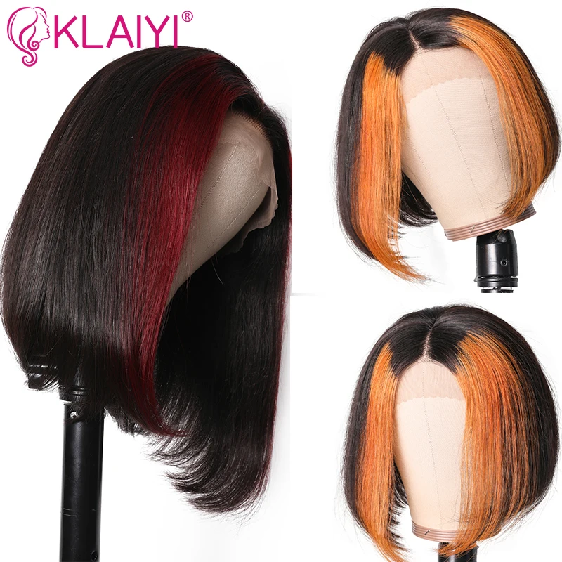 Klaiyi волосы TL30/TL99J прямые волосы парик 13X4 кружевные передние человеческие волосы парики "-24" бразильские 150% волосы remy Предварительно выщипанные волосы
