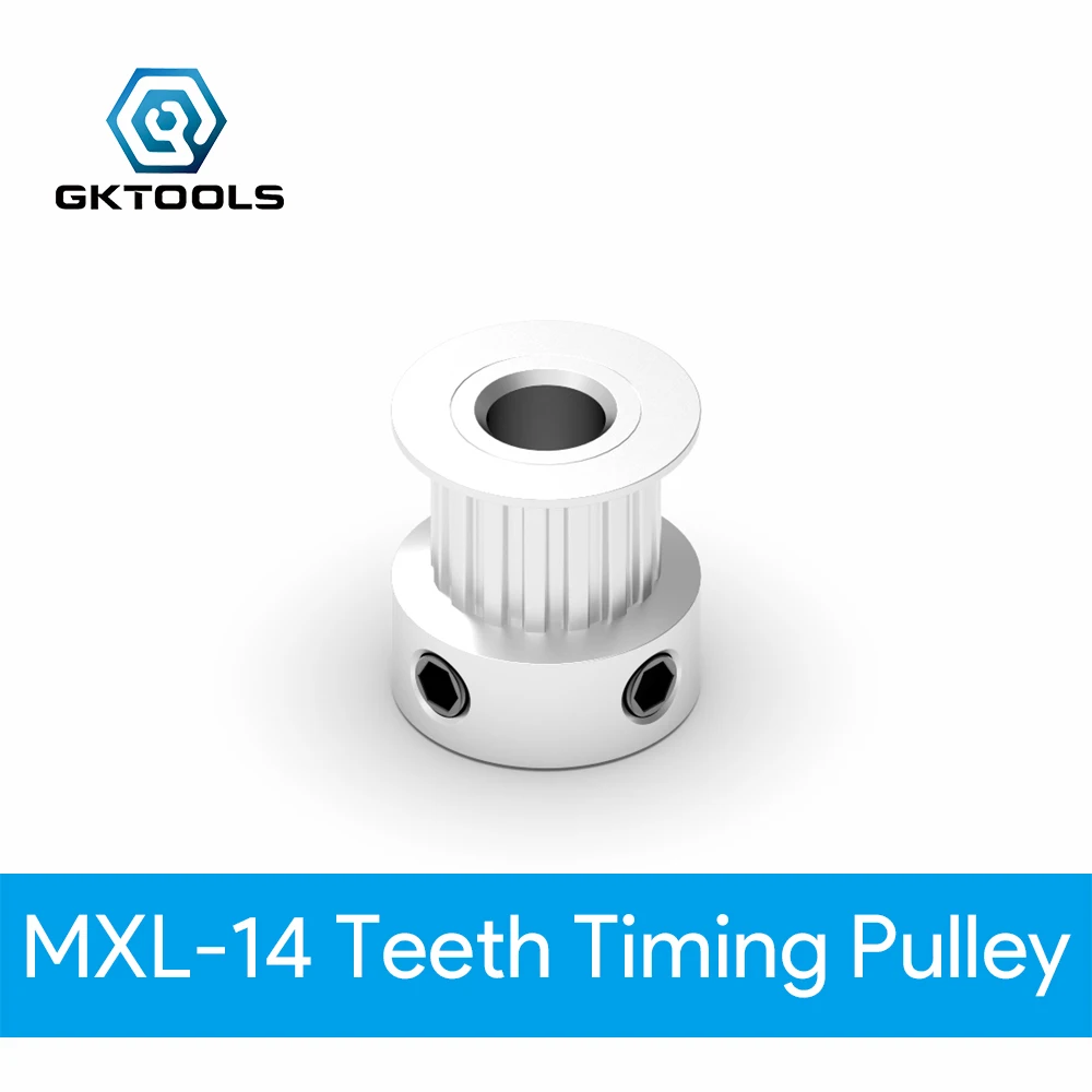 

MXL Timing Pulley 14 teeth Bore 5mm for width 8mm 10mm MXL Synchronous Belt Small backlash 14Teeth