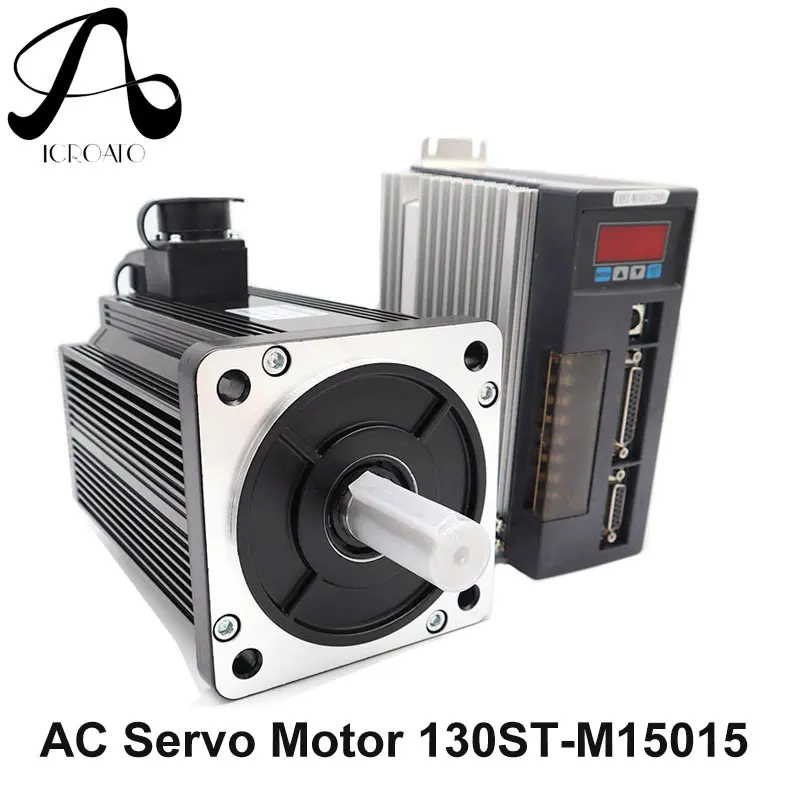 2.3KW 130ST-M15015 серводвигатель переменного тока 2300W 1500 об/мин 15N.M. Однофазного Привод