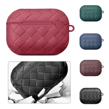

Case For apple Airpods Pro Weave Protective Bluetooth Wireless Earphone Covers For airpod 3 Charging Box Covers For Air Pods Pro