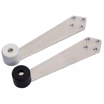 

Stainless Steel Kick Door Stopper Lever Retainer Anti-collision Stop Device Free Stop for Floor Door Block Stop Holder Hardware