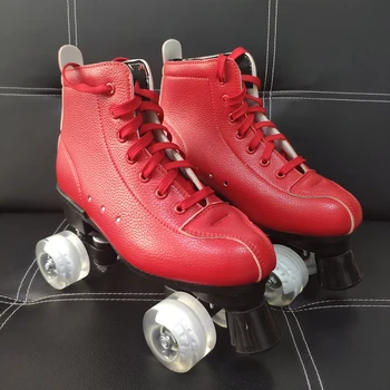 roller skates 4 wheels in a row