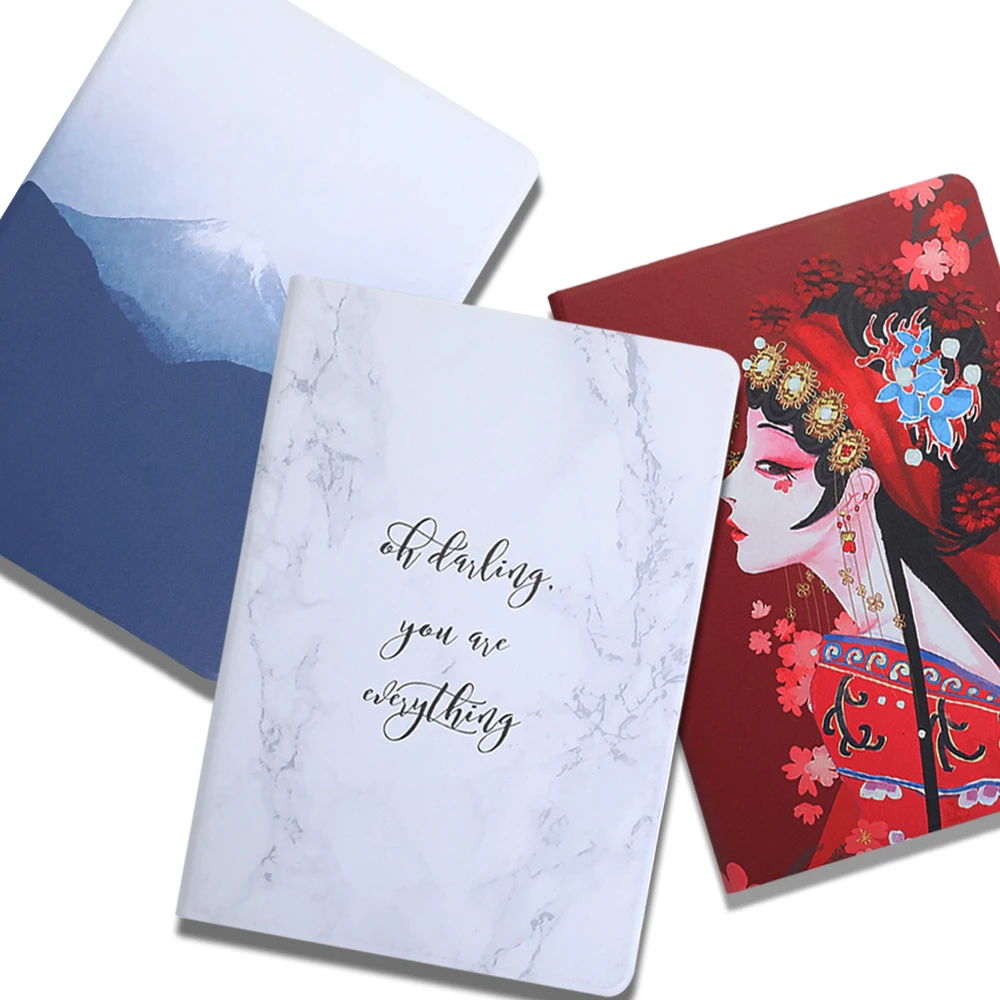 Tablet Case For Xiaomi Mi Pad 4 Case 8.0'' 2018 Mipad4 mi pad4 Folding Folio Cover Funda Painted Flip Stand Protective Shell