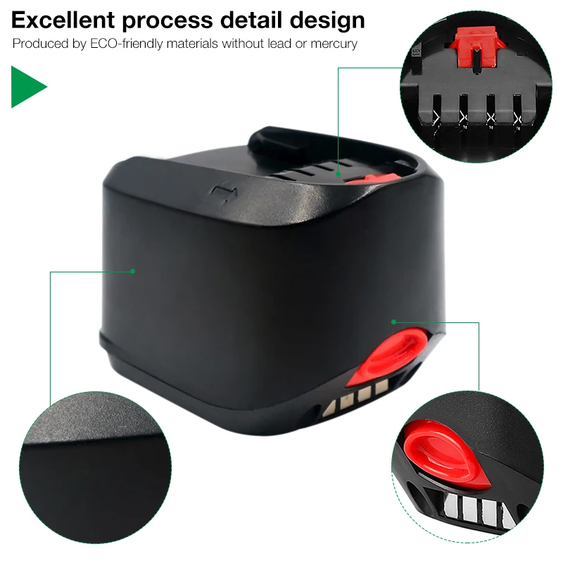 6.0Ah Li ion Battery for Bosch 18V Type 