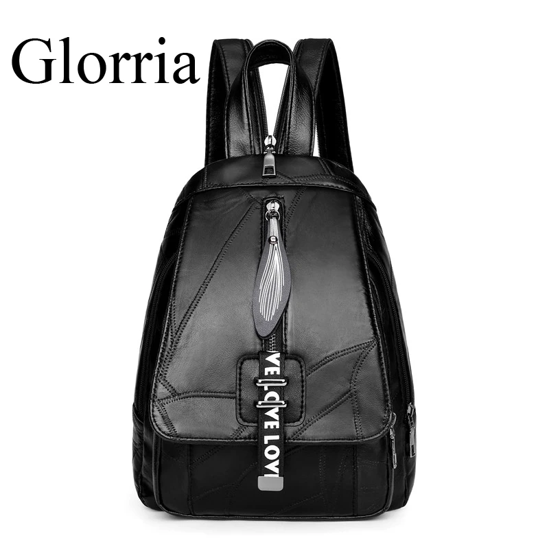 Многофункциональные кожаные сумки Glorria из натуральной овечьей кожи для женщин 2019