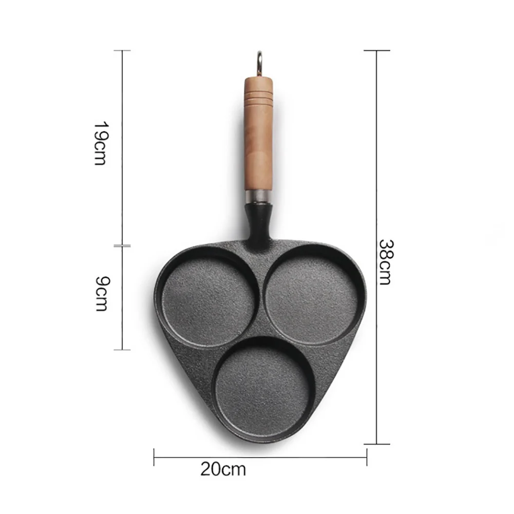 3-пресс-форм Яичница на завтрак блин омлет с антипригарным окрытием кухонный инструмент посуда Кастрюли поставляет горшок Кухня инструменты