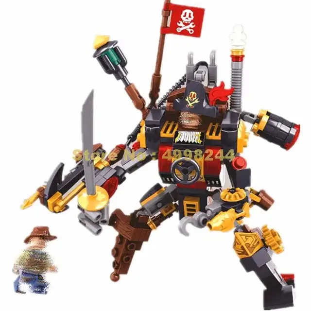 lego robot pirate