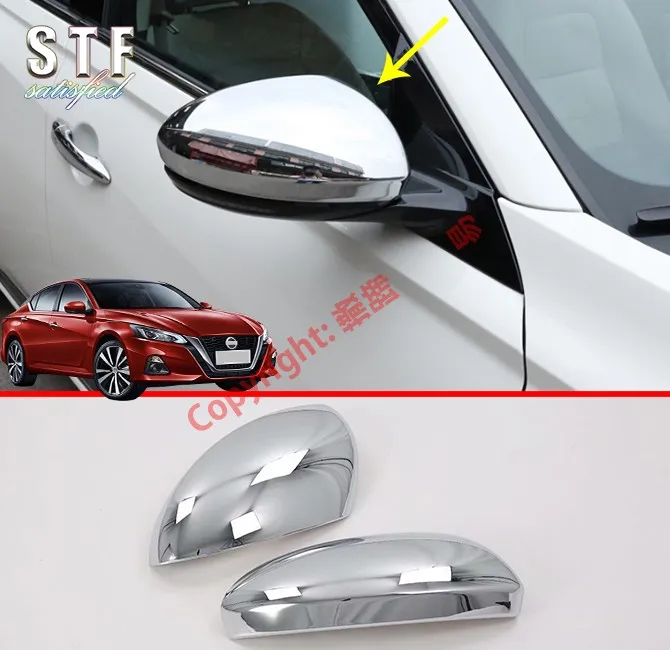 

ABS Chrome Side Mirror Cover Trim For Nissan Altima MK7 2019 2020