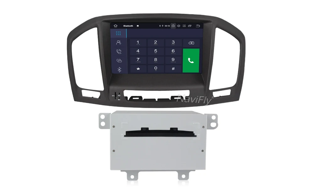 Best NaviFly IPS DSP Android 9.0 Car Multimeida Player GPS Navigation for Opel/Vauxhall/Insignia CD300 CD400 2009-2012 with Wifi BT 15