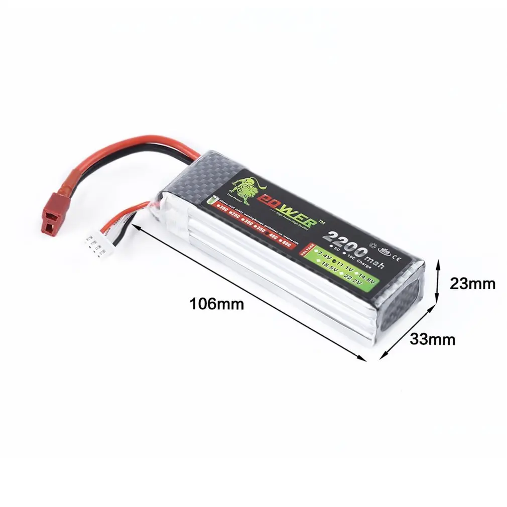 A+ Lion 11,1 V 2200mah 40C Lipo аккумулятор для радиоуправляемой модели автомобиля вертолета 450