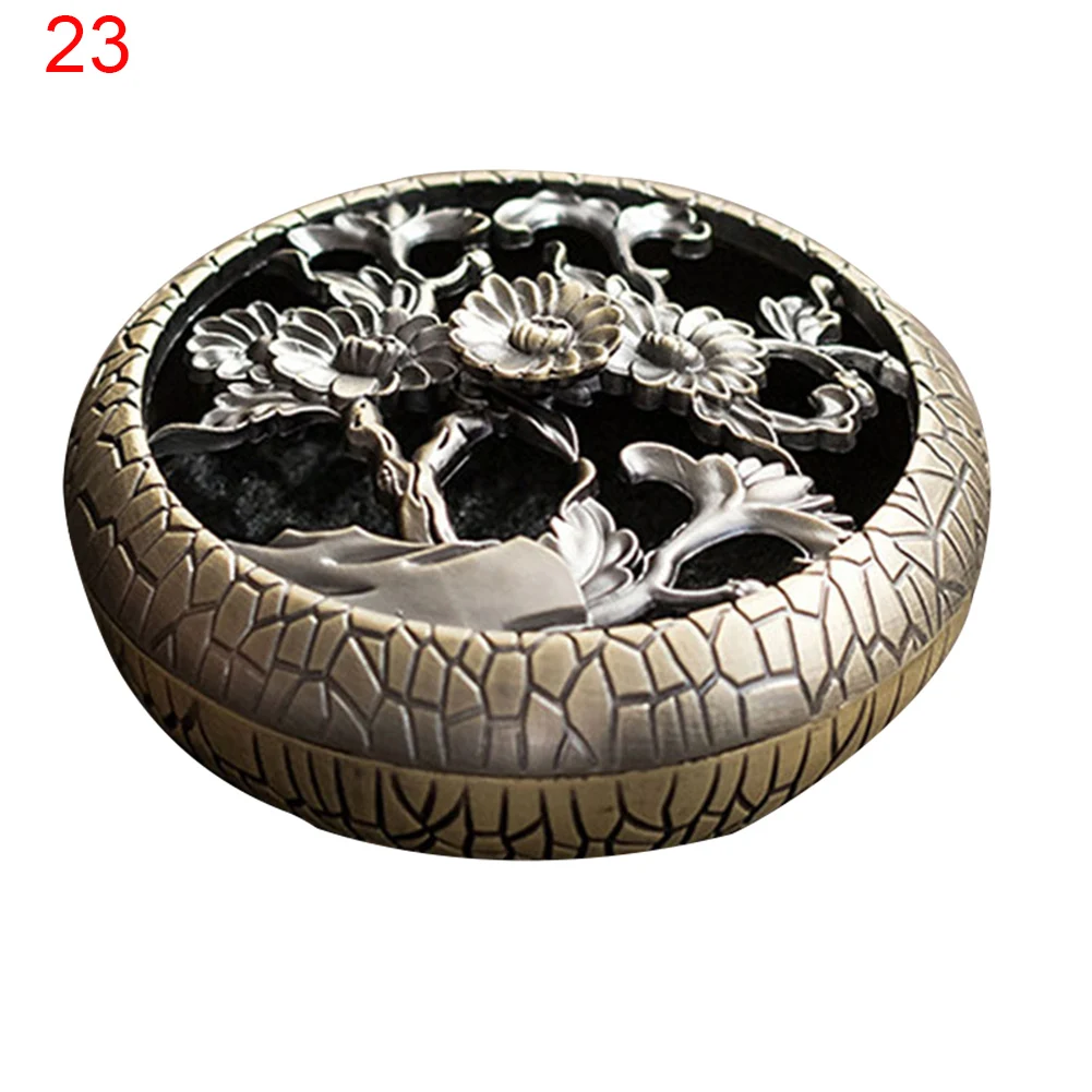 23 Vintage Ceramic Censer Smoking Flow Incense Holder Gift Decoration for Home Office Room BDF99 - Цвет: 23