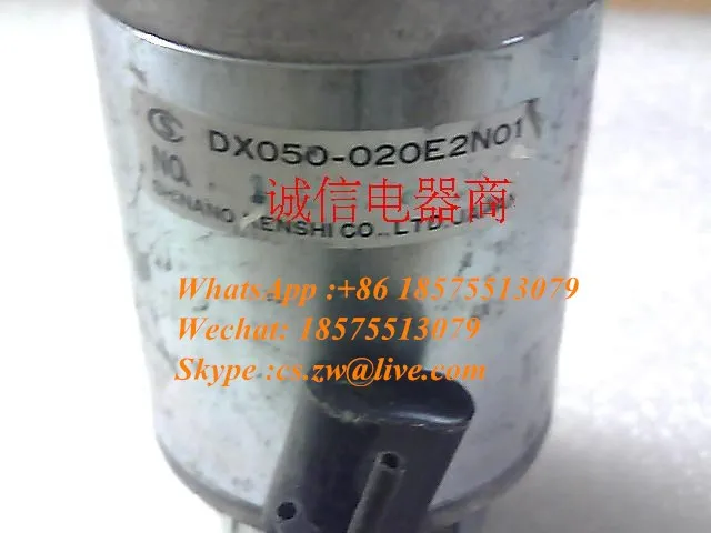 

DC12/24V Genuine Japanese Shinano DC Motor With Encoder DX050-020E2N01 Used