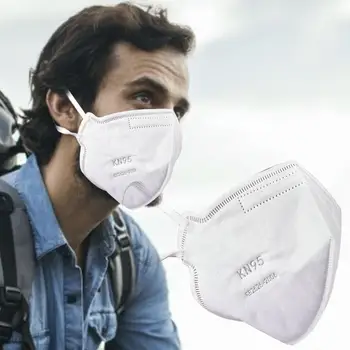 

10Pcs Protective Face Cover Dustproof Reusable Mouth-muffle 4-Layer Anti-fog Protection Respirator