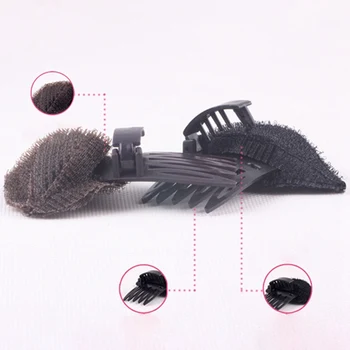 

1Pc Hair Volume Increase Fluffy Puff Sponge Pad Clip Comb Insert Base DIY Hair Styling Tools Hair Braiders