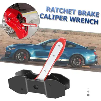 

Car Ratchet Brake Piston Caliper Excellent Rubber and Metal Spreader Wrench Tool Repair Kit Car Accessories Install Easily