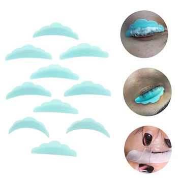 

5 Pairs practical new Silicone Eyelash Perming Pad Lashes Rods Shield Lifting 3D Eyelash Tools