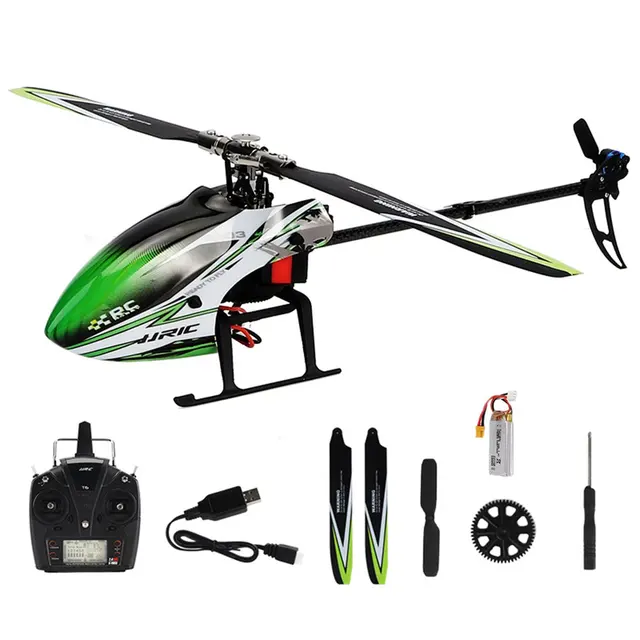 JJRC 2020 New M03 6-axis Gyroscope 6CH Dual Brushless Motor 200M Control Distance 3D/6G Stunt RC Helicopter Single Blade BNF